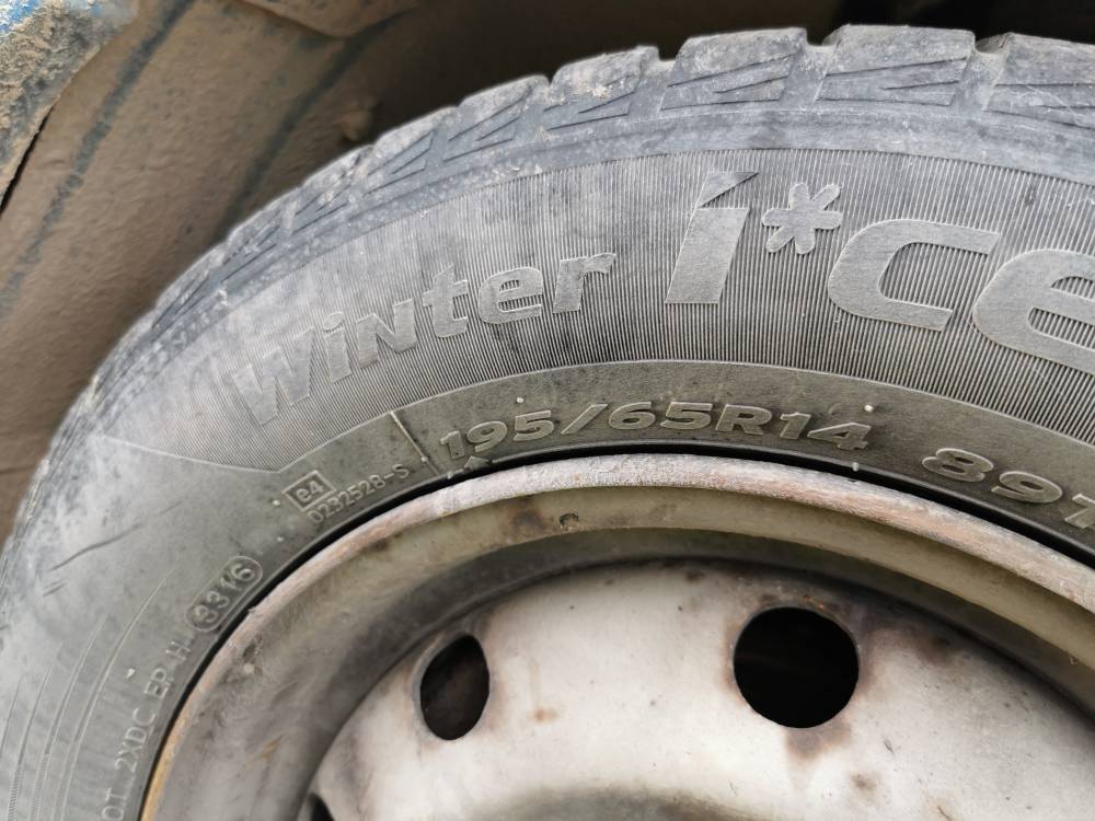 4X100 Renault Espace 1993 Juego de ruedas de hojalata R14 - Thumbnail 5