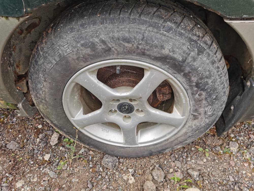 5X100 Subaru Outback 2000 Liettuan renkaiden komplekti R15 - Thumbnail 3