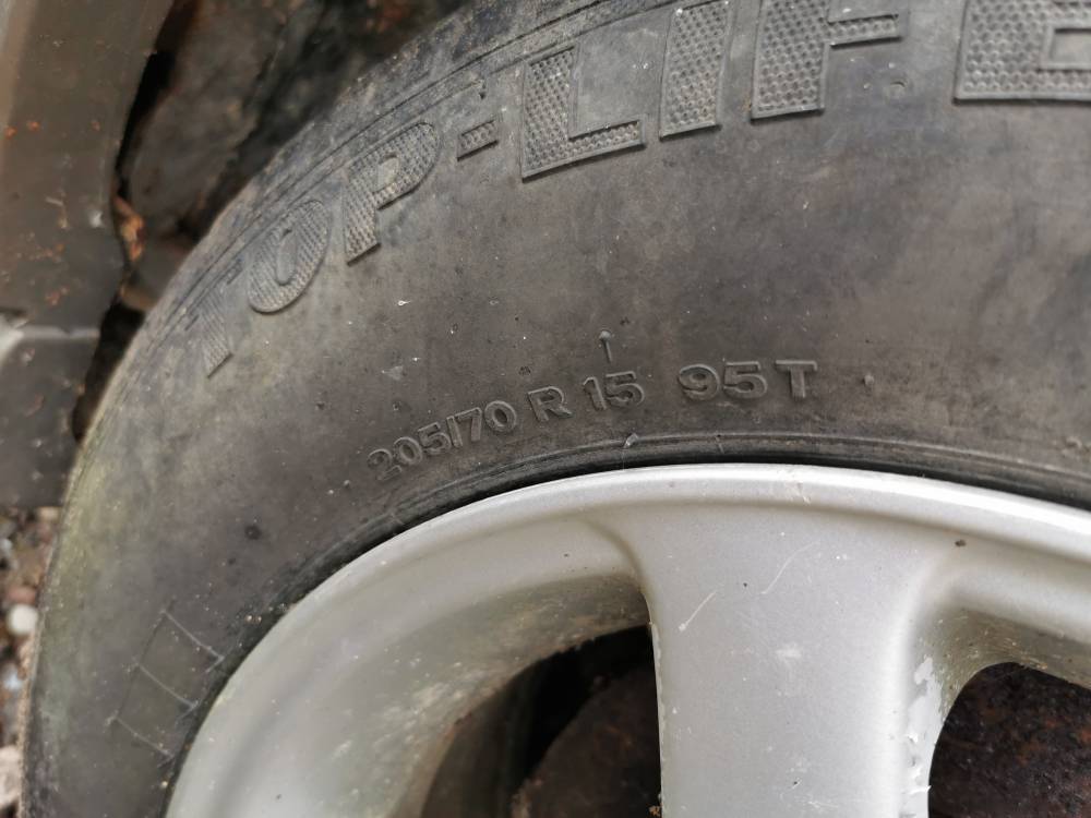 5X100 Subaru Outback 2000 Liettuan renkaiden komplekti R15 - Thumbnail 5