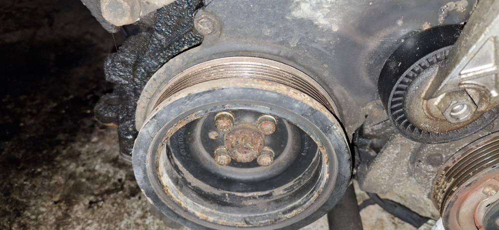 03G105243 Volkswagen Passat 2005 Alkuninio veleno dantratis (skyvas - skriemulys)