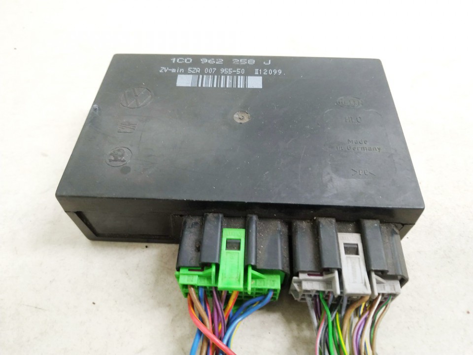 1C0962258J Volkswagen Golf 1999 General Module Comfort Relay (Unit) - Thumbnail 2