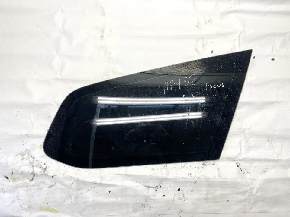 DOT27AS2M23100 Ford Focus 2005 Corner quarter window glass - REAR RIGHT