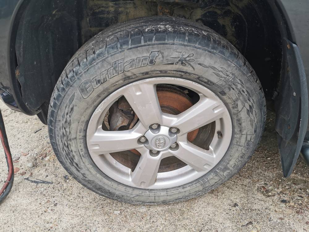 5X114.3 Toyota RAV-4 2007 Komplet Kół Zimowych R17 - Thumbnail 3