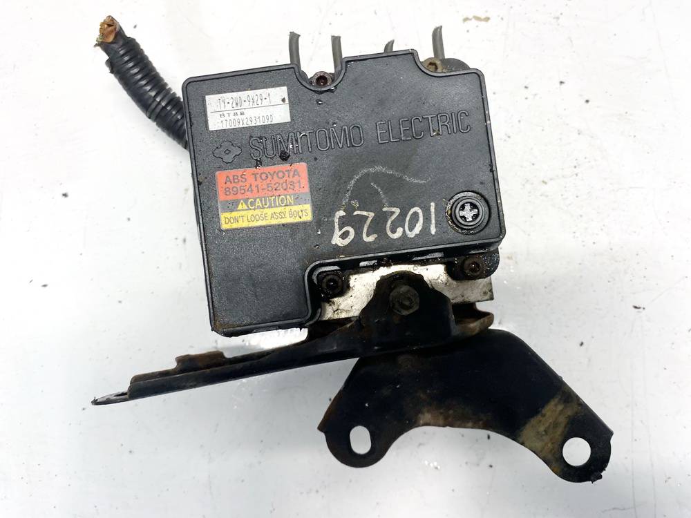 8954152031 Toyota Yaris 2003 ABS Unit (ABS Brake Pump) - Thumbnail 3