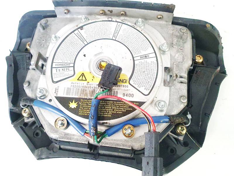 600307800 SAAB 9-3 2001 Steering srs Airbag - Thumbnail 3