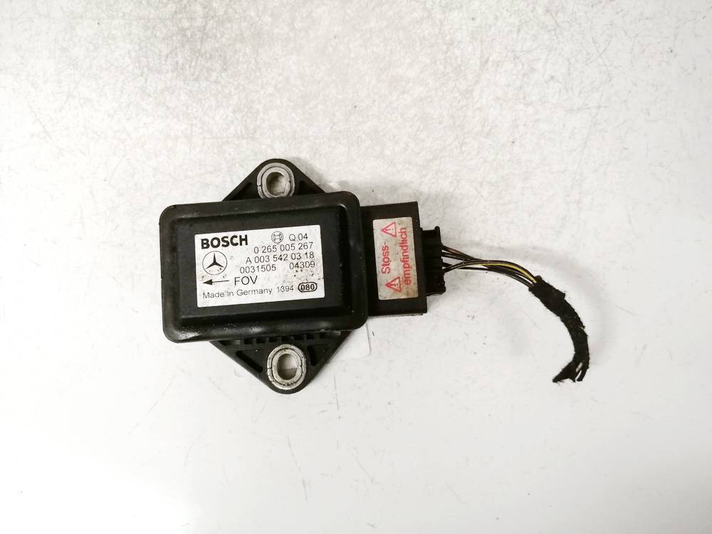 0265005267 Mercedes-Benz A-CLASS 2004 Esp Accelerator Sensor (ESP Control Unit)