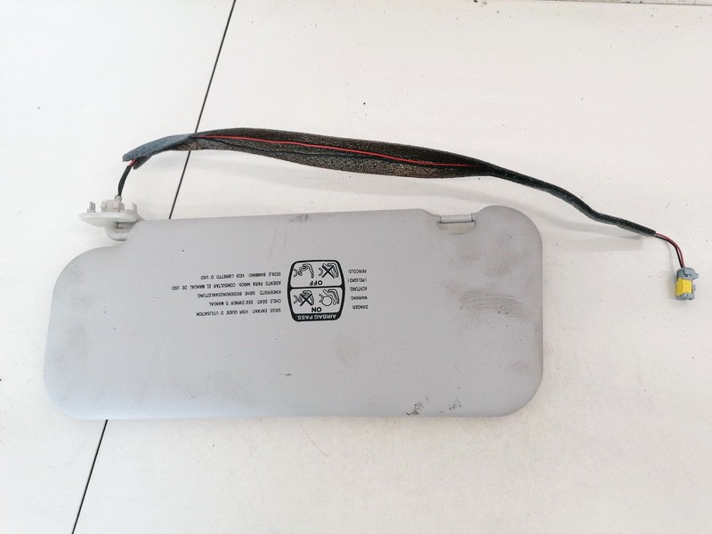 Peugeot 307 2002 Sun Visor, With Light and Mirror and Clip