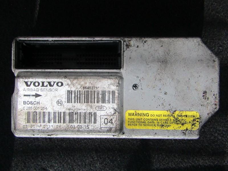 8645271 Volvo XC 70 2001 SRS AIRBAG KOMPIUTERIS - ORO PAGALVIU VALDYMO BLOKAS