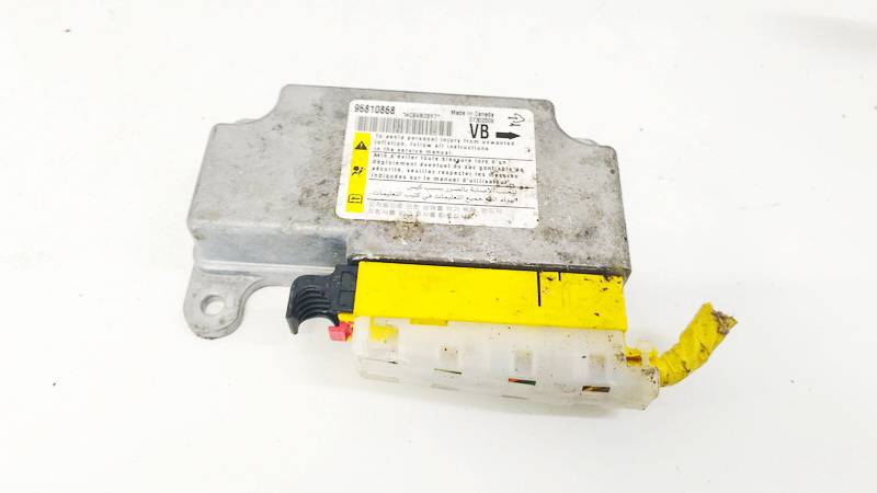 96810868 Chevrolet Captiva 2006 SRS gaisa spilvena dators – gaisa spilvenu vadības bloks