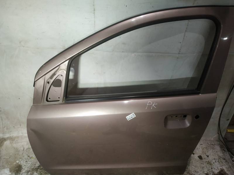 RUDOS Nissan Pixo 2010 Durvis - PRIEKŠA PA KREISI