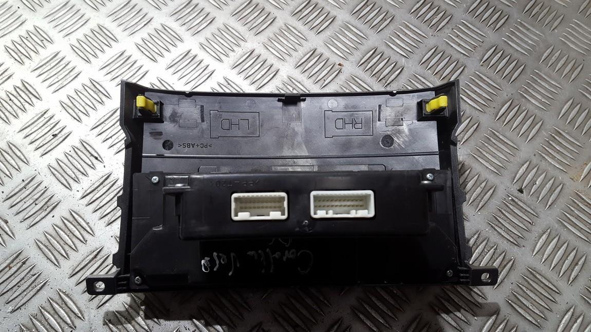 559000F030 Toyota Corolla Verso 2006 Climate Control Panel (heater control switches) - Thumbnail 2