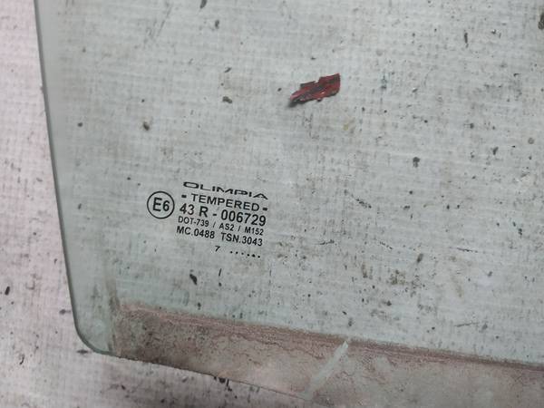 AS2 Mercedes-Benz A-CLASS 2007 LUNA DELANTERA DERECHA, Luna de la puerta delantera - FRENTE DERECHO - Thumbnail 2