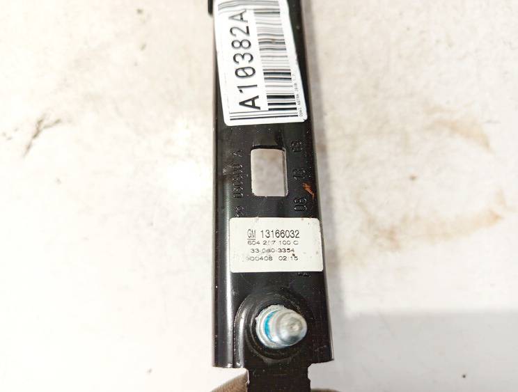 13166032 Opel Astra 2008 Seat belt adjustment rail - FRONT LEFT - Thumbnail 3