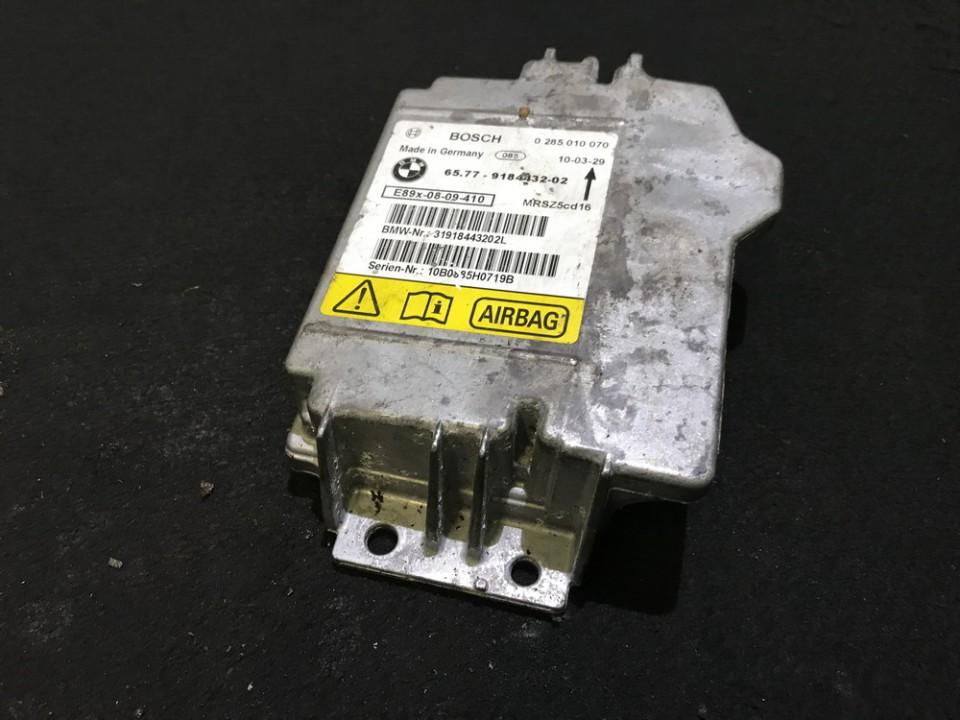 6577918443202 BMW 3-Series 2006 SRS AIRBAG KOMPIUTERIS - ORO PAGALVIU VALDYMO BLOKAS