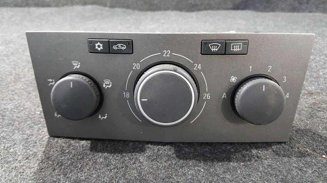 901512680000 Opel Astra 2007 Climate Control Panel (heater control switches)