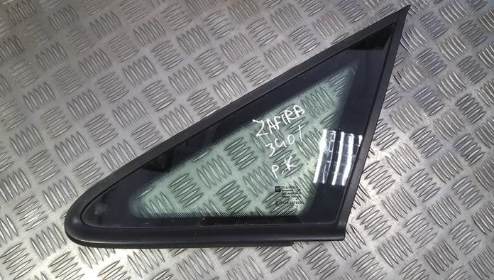 E243R007022 Opel Zafira 2002 Corner quarter window glass - FRONT LEFT