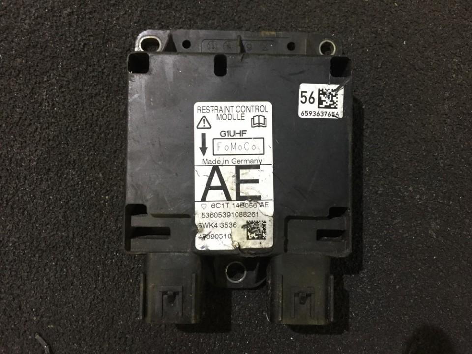 6C1T14B056AE Ford Transit 2010 Komputer SRS airbag – moduł sterujący poduszek powietrznych