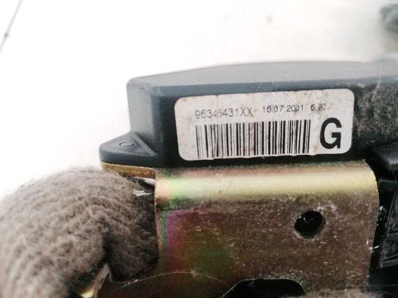 96346431XX Peugeot 307 2002 Seat belt - FRONT LEFT - Thumbnail 3