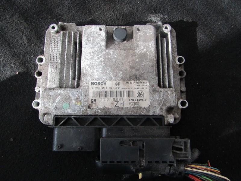 0281011943 Opel Astra 2005 ECU Engine Computer (Engine Control Unit)