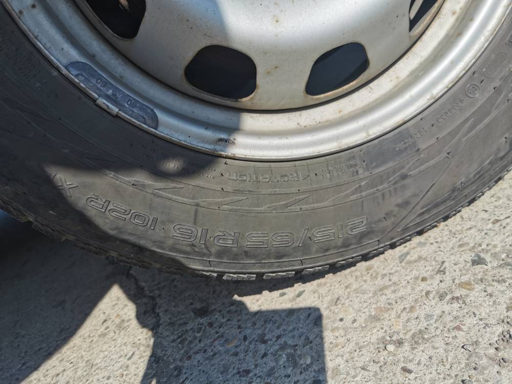 5X112 Volkswagen Transporter 1994 Skardiniu ratu komplektas R16 - Thumbnail 5