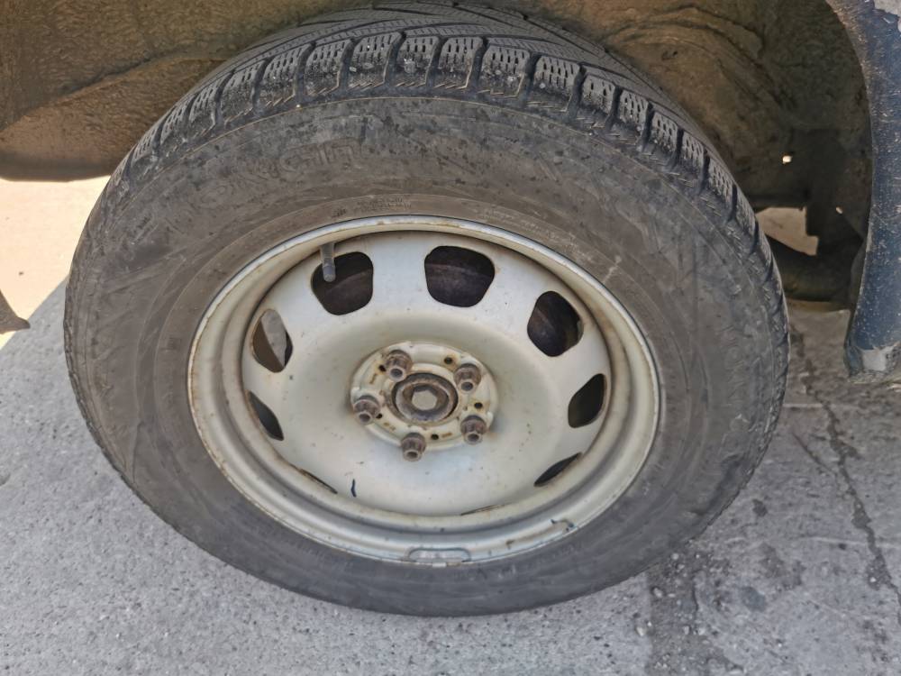 5X112 Volkswagen Transporter 1994 Skardiniu ratu komplektas R16 - Thumbnail 2