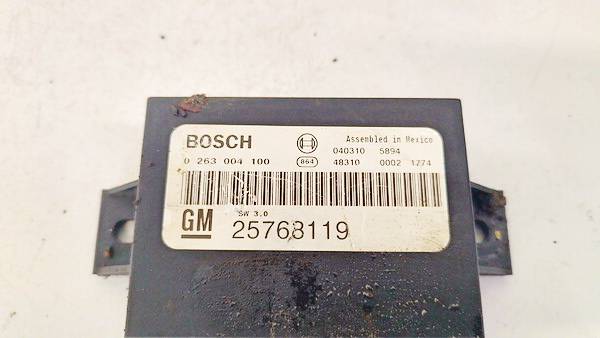 0263004100 Cadillac SRX 2004 Pysäköintitutkan ohjainlaite - Thumbnail 2