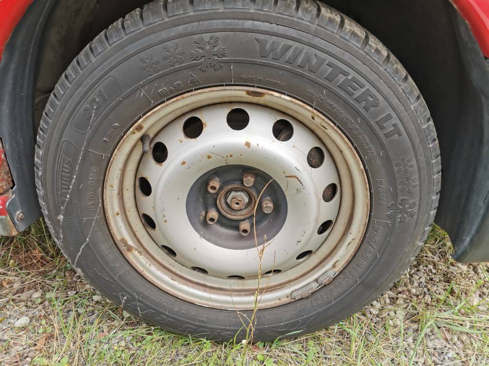 5X108 Peugeot Expert 2007 Komplet stalowych felg R16 - Thumbnail 4