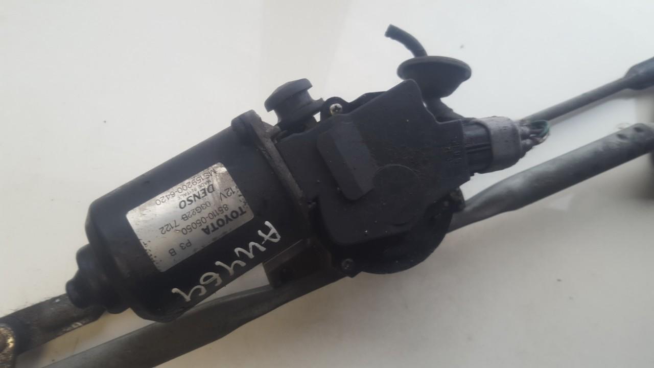 8511005050 Toyota Avensis 2005 windscreen front wiper motor - FRONT