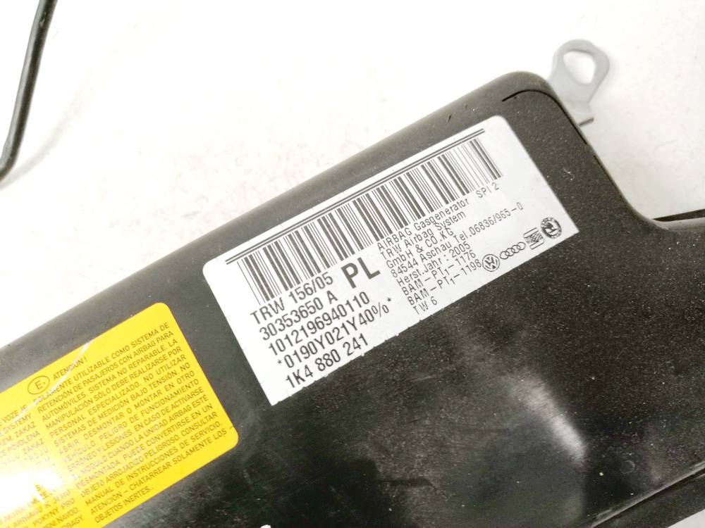 1K4880241 Seat Altea 2006 Seat AIRBAG - Thumbnail 3