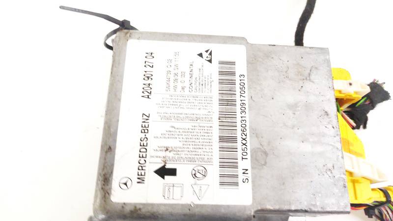 A2049012704 Mercedes-Benz C-CLASS 2008 Airbag crash sensors module - Thumbnail 3