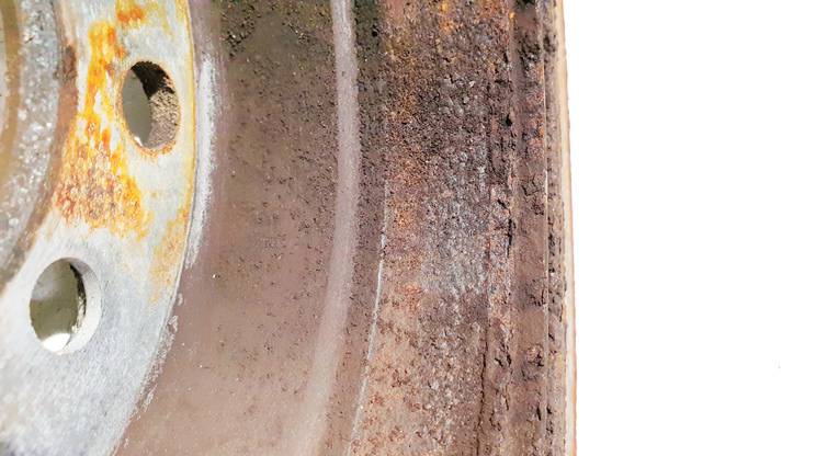 6855007 BMW 3-Series 2011 Tylna tarcza hamulcowa - TYLNE - Thumbnail 4