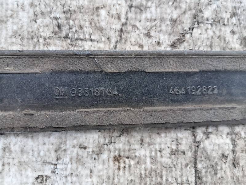 93318764 Opel Meriva 2004 Durvju ārējais molding - PRIEKŠA PA LABI - Thumbnail 3