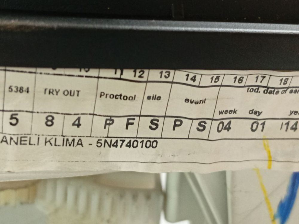 105N4740100 Fiat Doblo 2014 MANDO CLIMATIZADOR - Thumbnail 4