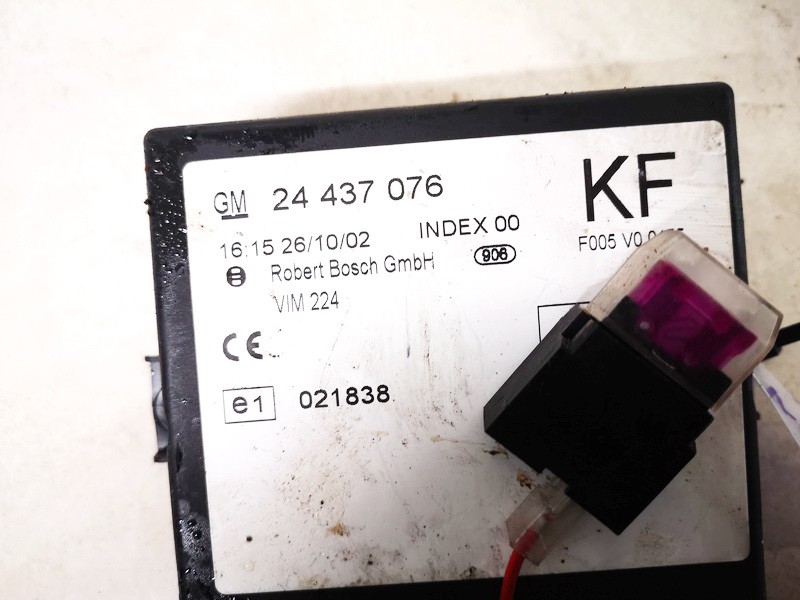 24437076KF Opel Zafira 2002 General Module Comfort Relay (Unit) - Thumbnail 2