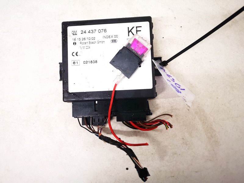 24437076KF Opel Zafira 2002 General Module Comfort Relay (Unit)