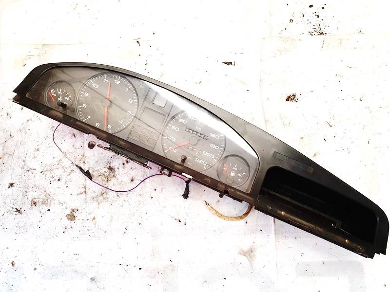654321 Audi 100 1988 Speedometers - Cockpit - Speedo Clocks Instrument ...