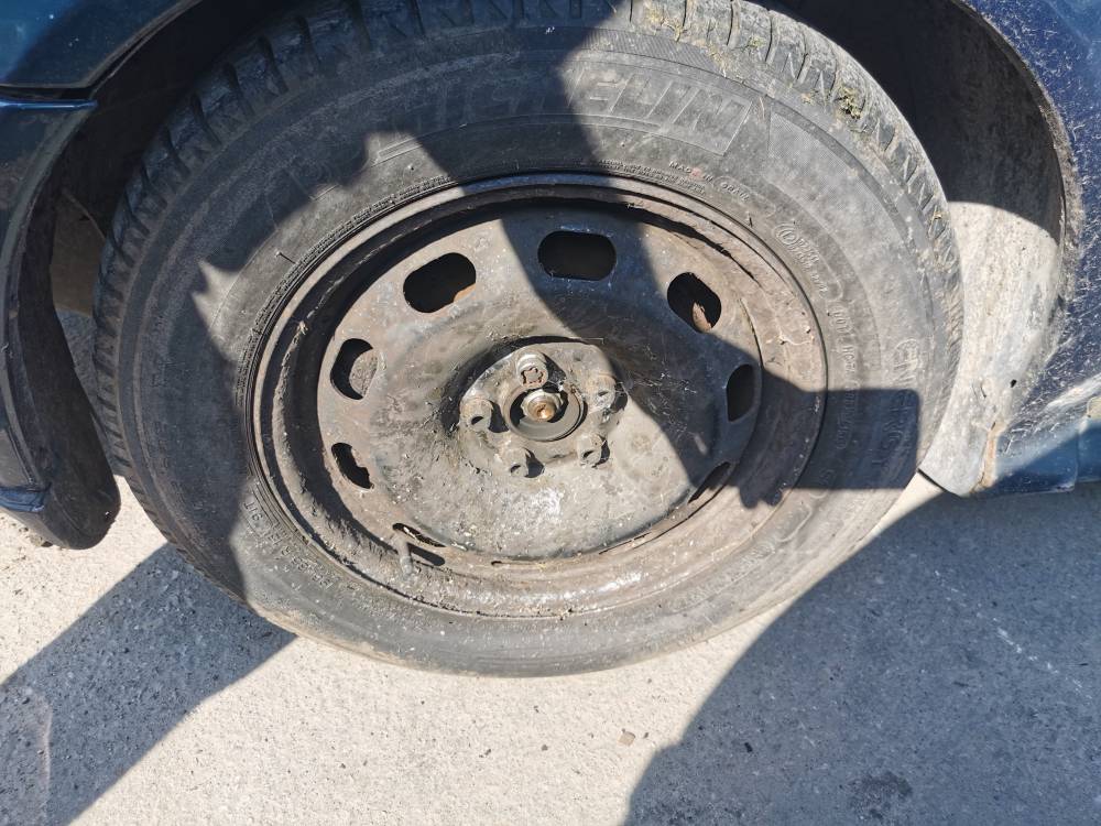 5X100 Skoda Octavia 1999 Teräsvanne Kokoonpano R15 - Thumbnail 4