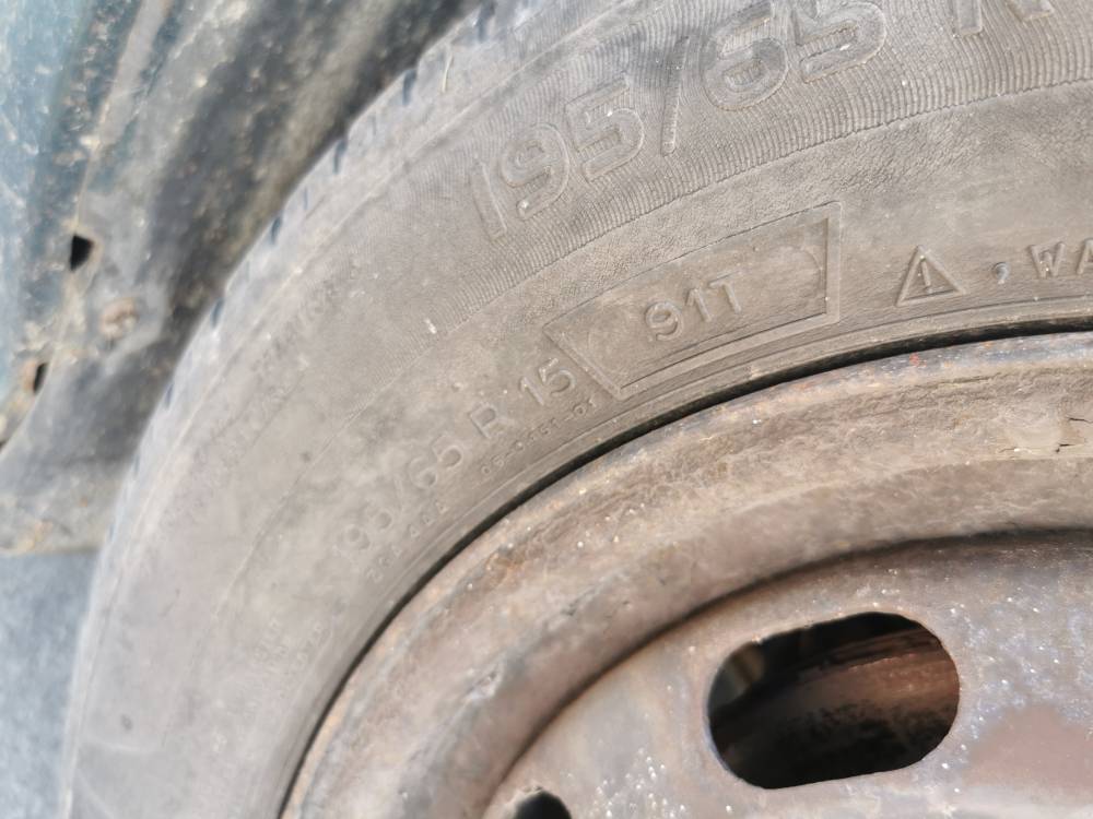 5X100 Skoda Octavia 1999 Teräsvanne Kokoonpano R15 - Thumbnail 5