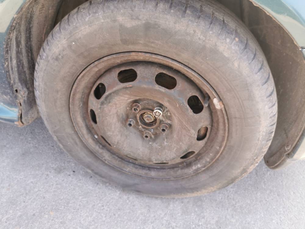 5X100 Skoda Octavia 1999 Teräsvanne Kokoonpano R15 - Thumbnail 2