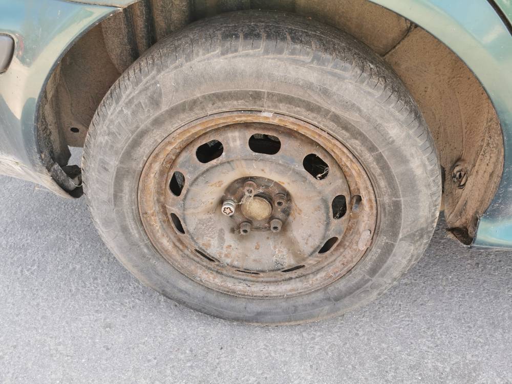 5X100 Skoda Octavia 1999 Teräsvanne Kokoonpano R15 - Thumbnail 3