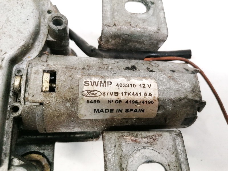 87VB17K441AA Ford Transit 2000 Wiper motor (Rear Screen Wiper Engine) - REAR - Thumbnail 2