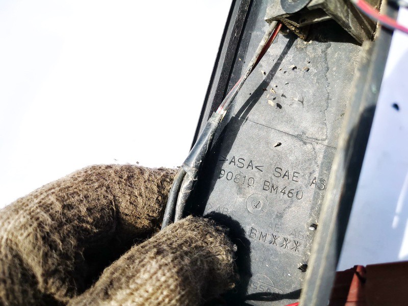 90810BM460 Nissan Almera 2000 Juego de molduras protectoras de la puerta-portón del maletero - Thumbnail 3