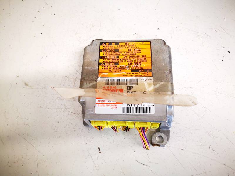 8917013060 Toyota Corolla Verso 2003 Steuergerät ECU Modul Airbag steuergerät