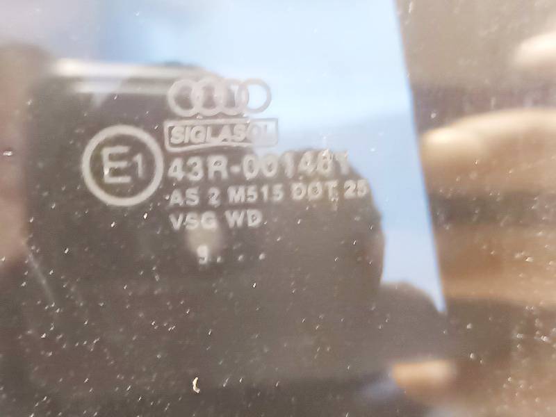 AS2 Audi A6 2001 Door-Drop Glass - REAR RIGHT - Thumbnail 2