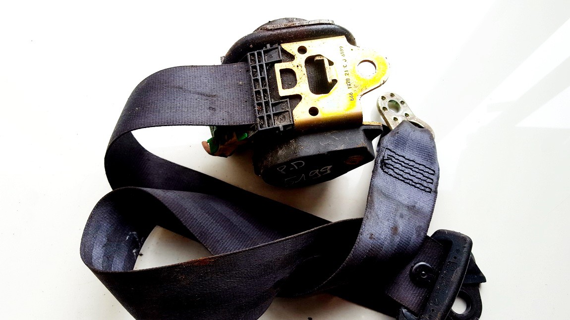 8D0857706D Audi A4 1999 Seat belt - FRONT RIGHT