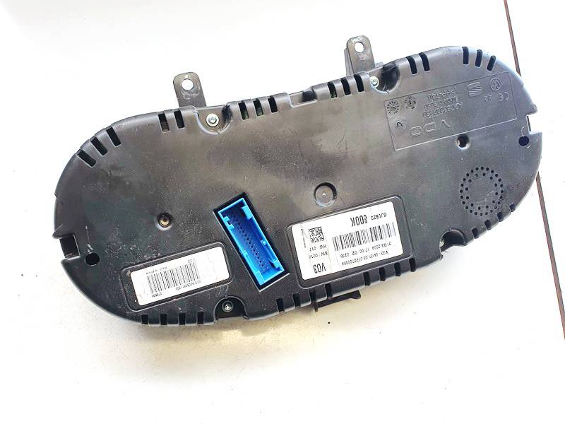 6J0920800K Seat Ibiza 2009 Speedometers - Cockpit - Speedo Clocks Instrument - Thumbnail 3