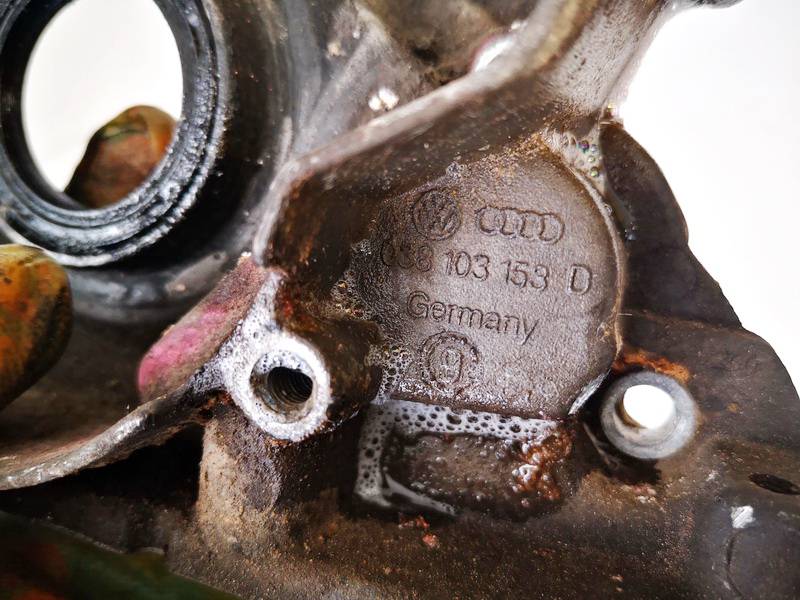 038103153D Audi A6 2002 Cover, Crank Seal Housing (Sealing Flange) - FRONT - Thumbnail 3