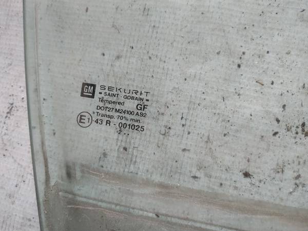 AS2 Opel Vectra 2002 Duru stiklas P.D. - Thumbnail 2
