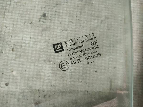 AS2 Opel Vectra 2002 Duru stiklas P.K. - Thumbnail 2