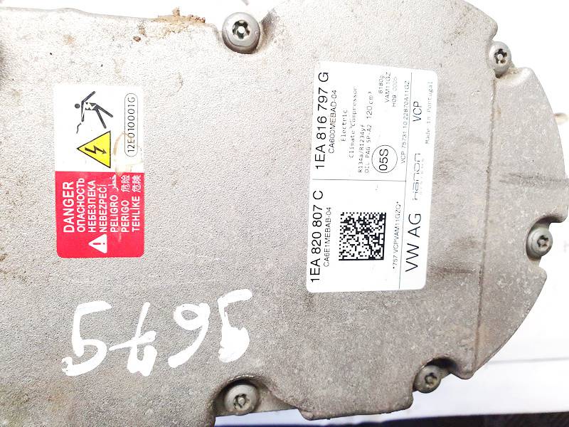 1EA820807C Volkswagen ID.4 2023 AC AIR Compressor Pump - Thumbnail 3